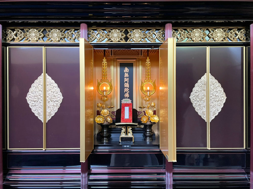 専徳寺の納骨堂写真